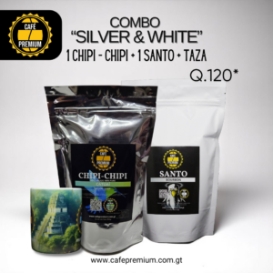 Combo "White and Silver"