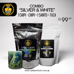 Combo "White and Silver"